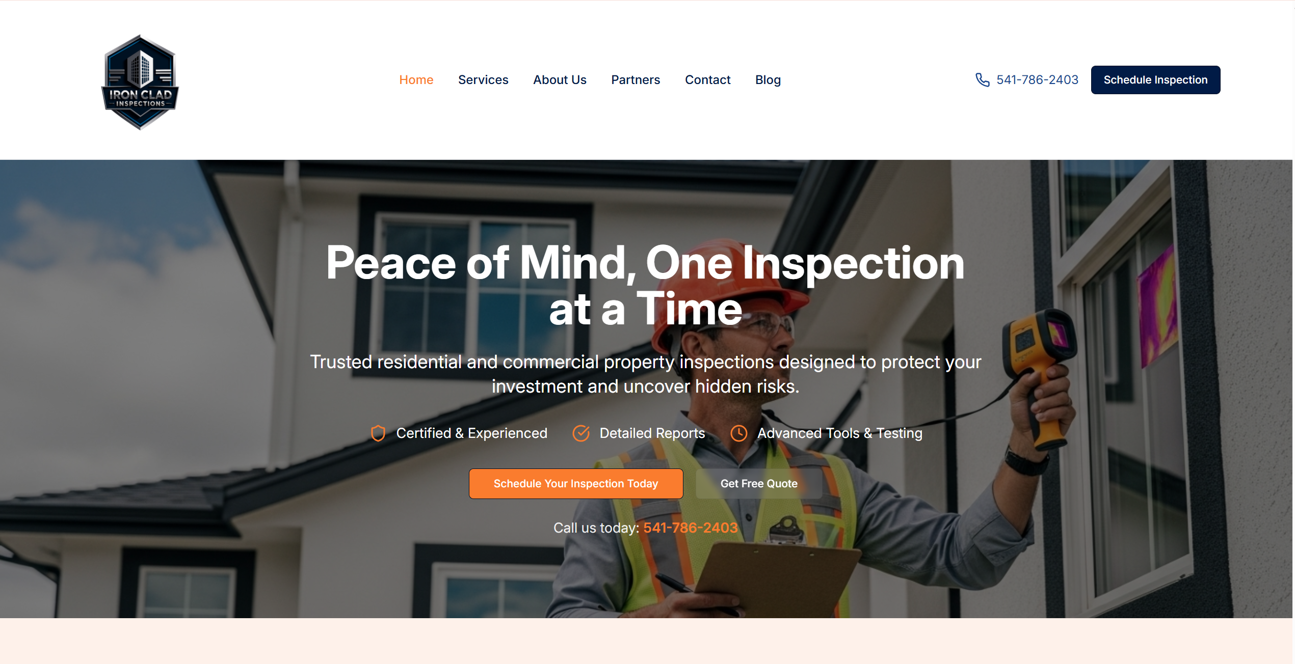 Iron Clad Inspections - Professional Home Inspector
