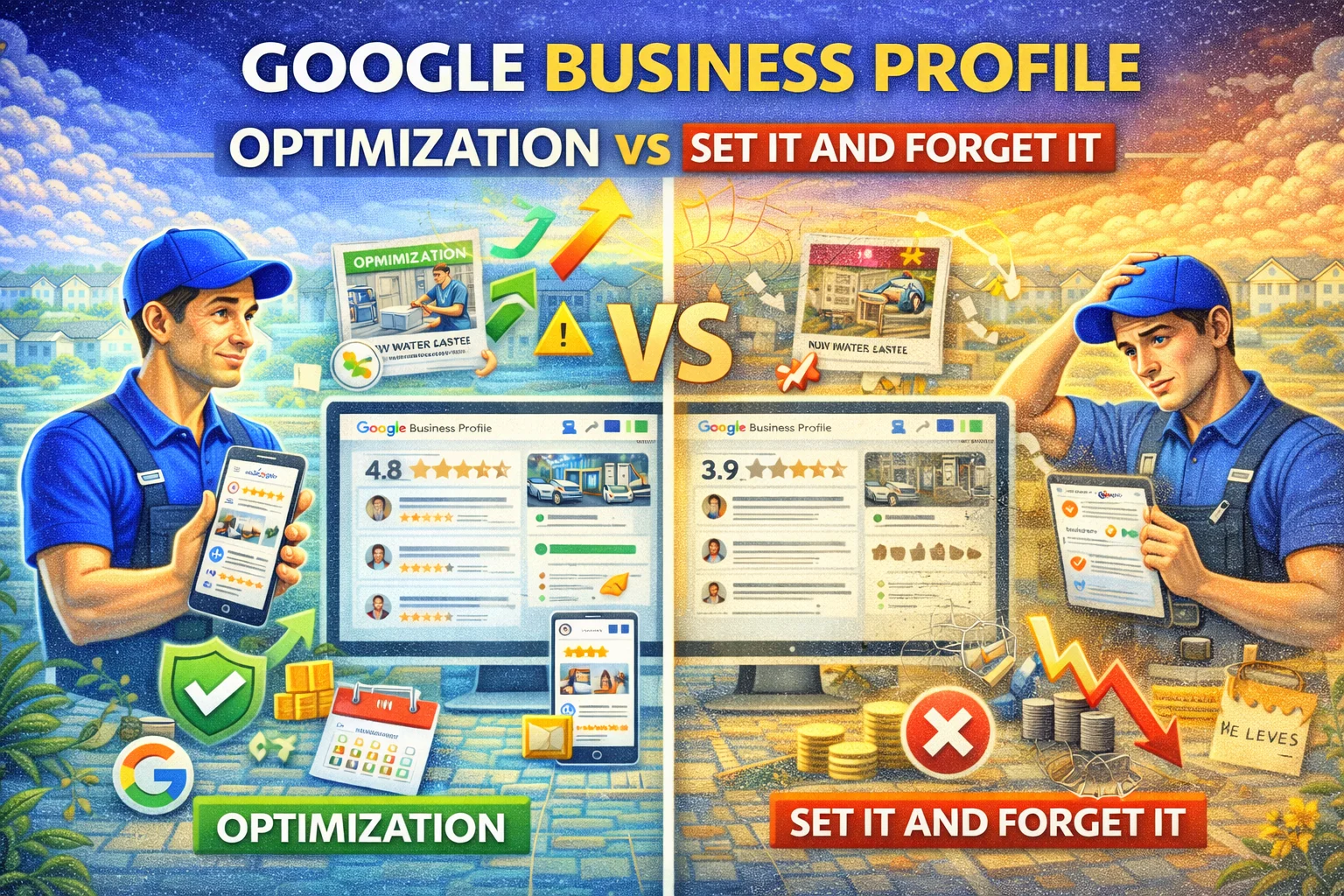 Google Business Profile Optimization vs “Set It and Forget It”