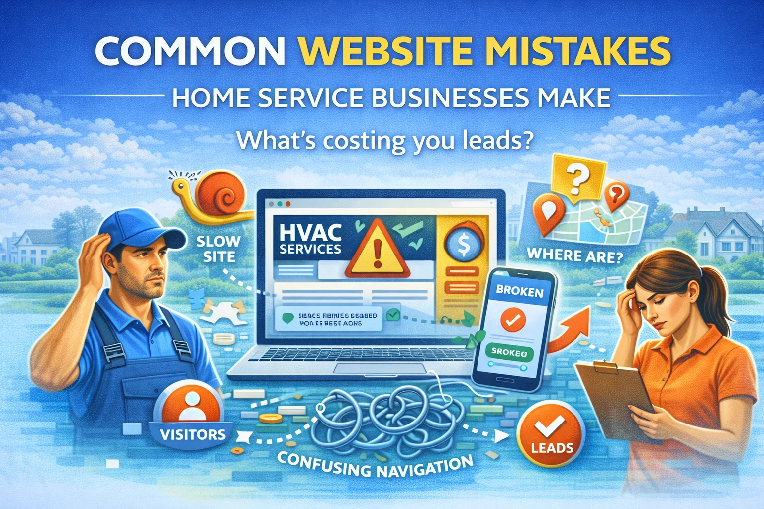Website Development for Home Service Businesses: How to Build a Site That Actually Gets Leads