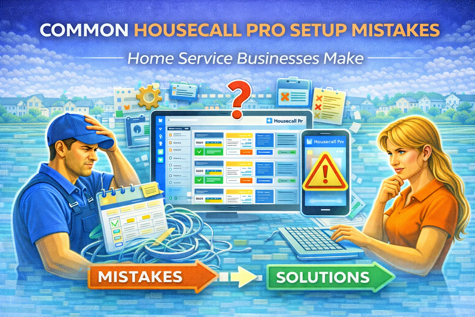 Common Housecall Pro Setup Mistakes Home Service Businesses Make