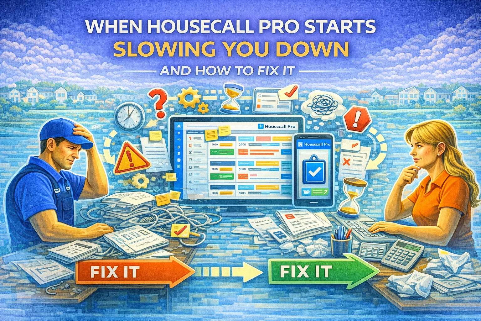 When Housecall Pro Starts Slowing You Down (And How to Fix It)