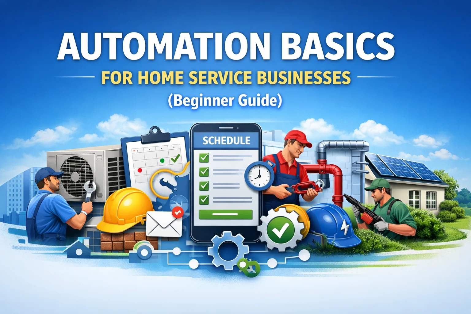 Automation Basics for Home Service Businesses: A Beginner’s Guide Across Every Trade