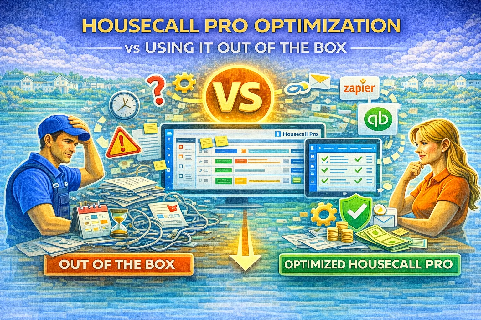 Housecall Pro Optimization vs Using It Out of the Box