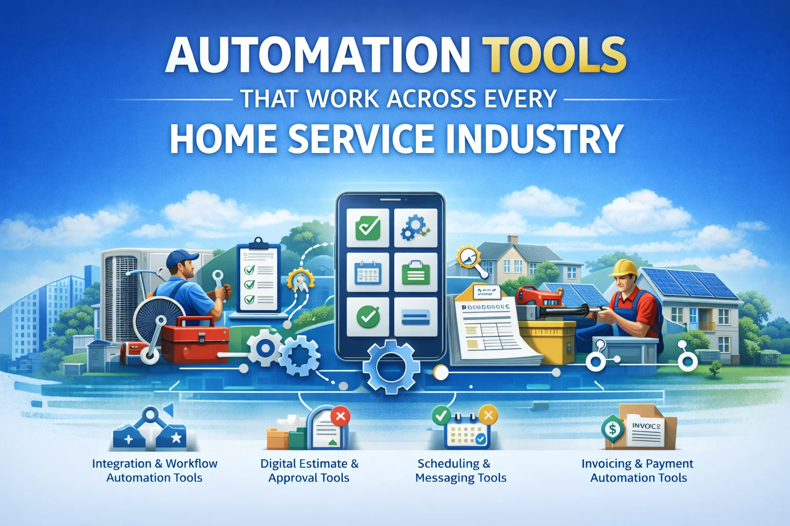 Automation Tools That Work Across Every Home Service Industry