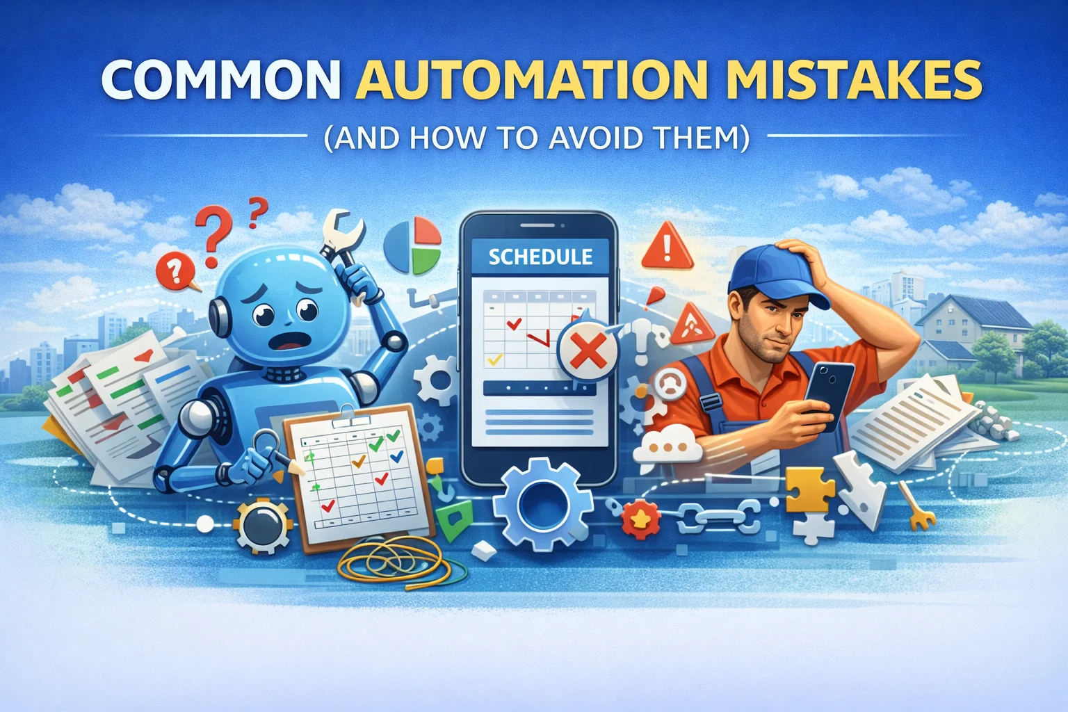 Common Automation Mistakes Home Service Businesses Make (And How to Avoid Them)